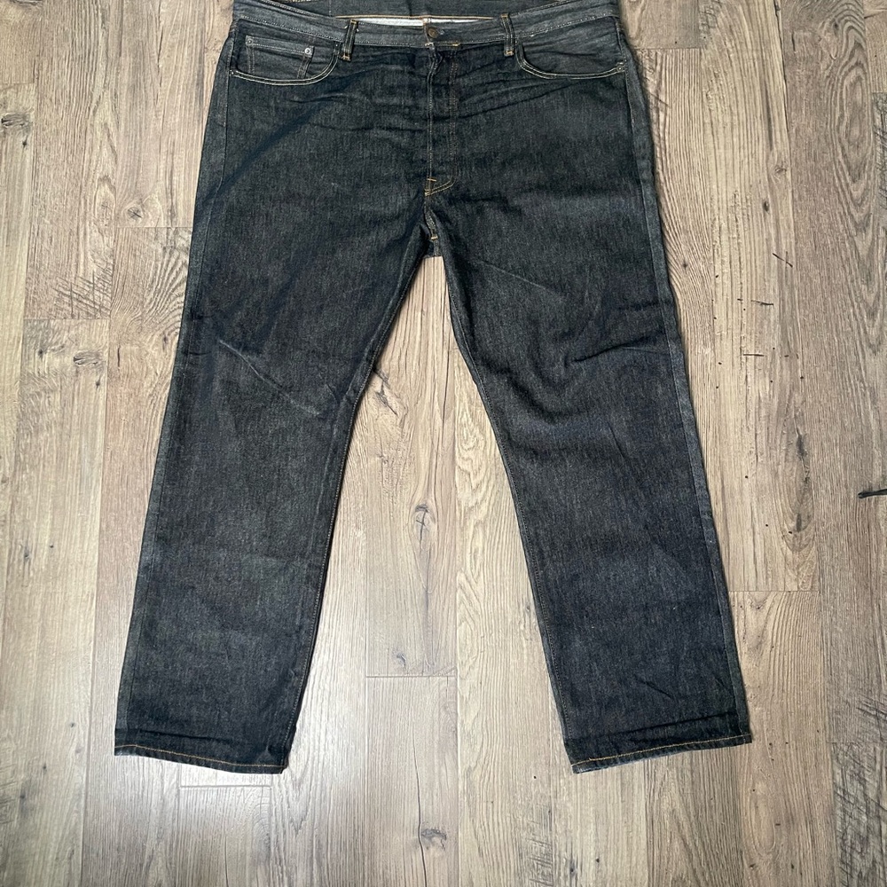 Levis 501 Mens Charcoal Jeans